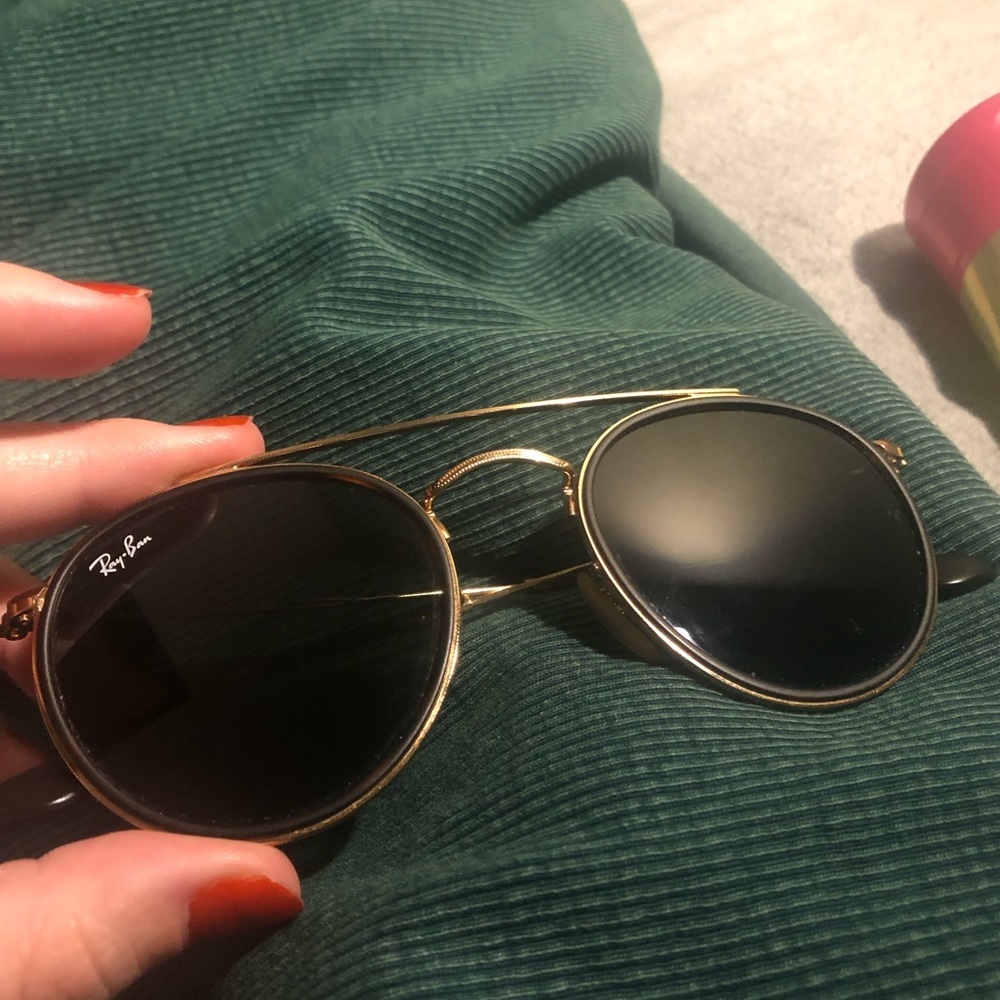 Ray-Ban Round Double Bridge Sunglasses